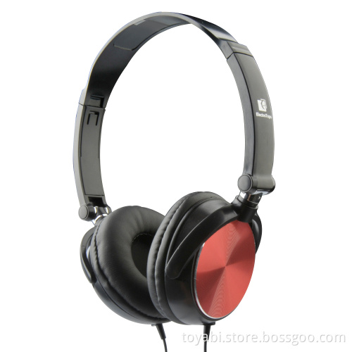 Foldable revolved wired Headband Headphone 3D Stereo Surrounded MP3 music player headset Earphone 3.5mm Plug for PC Smartphone